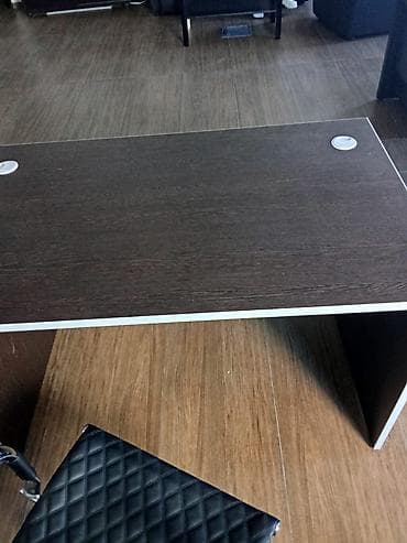 Офис шкафтары: Кеңсе эмереги комплекти, Шкаф, ДСП, түсү - Күрөң — 3