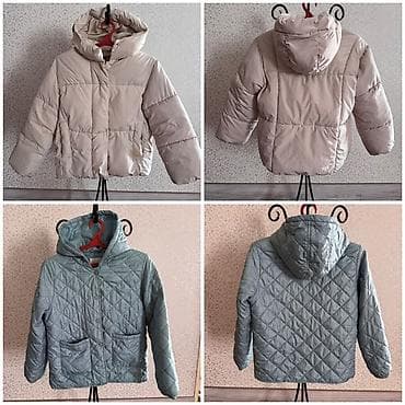 1. Бежевая зимняя очень теплая куртка Zara, на девочку 10-11 лет. 2