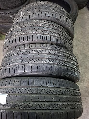 9 r20: Шины 225 / 55 / R 19, Лето, Б/у, Комплект, Легковые, Корея, Kumho — 1