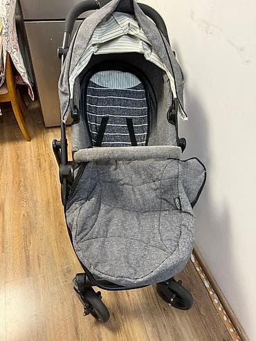 graco коляска: Коляска, цвет - Черный, Б/у — 2