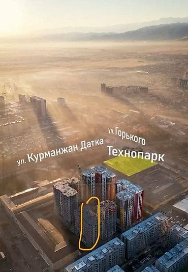 квартиры в бишкеке 104 серии: 4 комнаты, 110 м², Элитка, 13 этаж, Готовая ПСО (под самоотделку) — 2