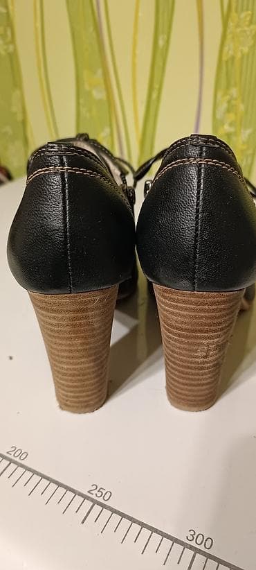 Туфли: Туфли, 38, Polann, Б/у, цвет - Черный, Платная доставка, Самовывоз — 3