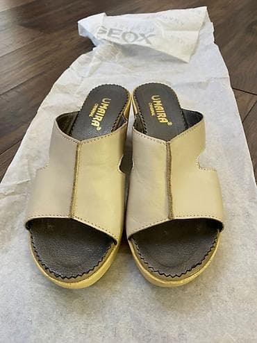 Мокасины и лоферы: Кожаная обувь 38 размера, сабо отличного качества (Umaira Shoes) — 2