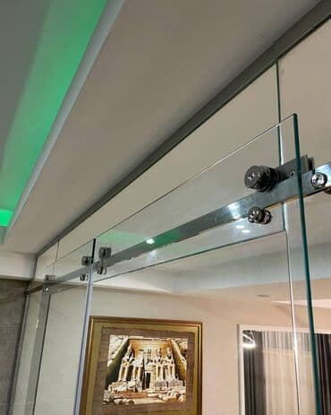 прозрачная решетка на окна цена: Оригинальным и в тоже время эстетичным способом разделения ванной — 6