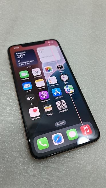 Техника и электроника: IPhone Xs Max, Б/у, 64 ГБ, Золотой, 100 % — 3