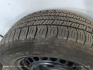 Колеса в сборе 225 / 65 / R 17, Лето, Б/у, Комплект, Легкий коммерческий транспорт (C/LT), Железные, отверстий - 5 — 5