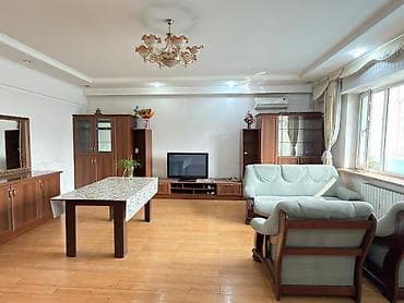 Квартиры: 4 комнаты, 124 м², Манаса/Боконбаева Элитка, 2 этаж, Требуется ремонт — 1