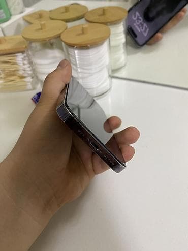 pro: IPhone 14 Pro, Б/у, 256 ГБ, Black Titanium, Защитное стекло, Чехол, 92 % — 2