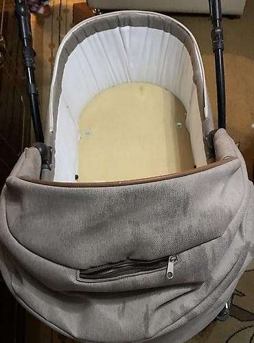 chicco goody: Коляска, Другой бренд, цвет - Коричневый, Б/у, Самовывоз — 2