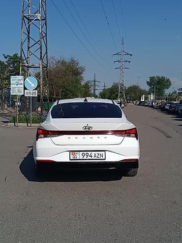 tesla 3: Hyundai Avante: 2020 г., 1.6 л, Робот, Гибрид, Седан — 5