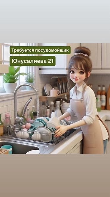 call centre: Требуется Посудомойщик, Оплата: Ежедневно — 1