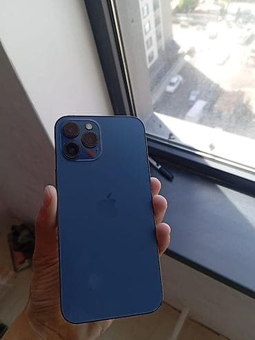Техника и электроника: IPhone 12 Pro Max, 128 ГБ, цвет Pacific Blue - Модель: iPhone 12 Pro — 4