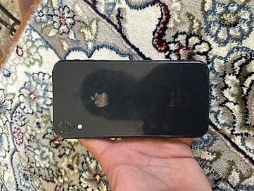 самсунг 8 с: IPhone Xr, Б/у, 128 ГБ, Черный, Чехол, 80 % — 1
