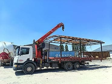 full construction: Услуги крана-манипулятора (КМУ) на базе бортового грузовика. - — 1
