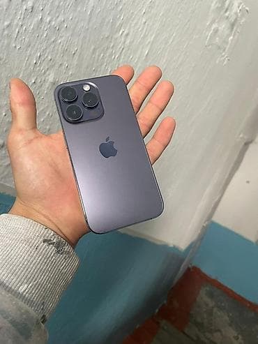 IPhone 14 Pro, Новый, 256 ГБ, Deep Purple, Кабель, 82 %