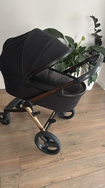 Коляскалар: Детская коляска Anex б/у Коляска люлька без багажника и прогулки — 2