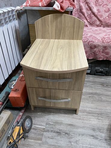 Окна и комплектующие: Шкаф-купе с комодом и тумбой - Материал: ЛДСП под натуральный — 7