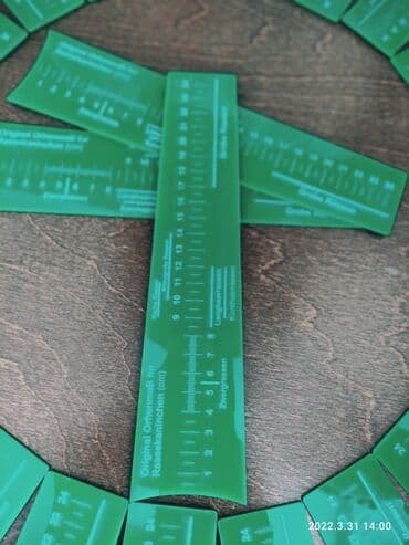 весы для животных бу: Линейка кролика для измерения ухо (Фландр,калифы,н.з.б) и т.д — 1