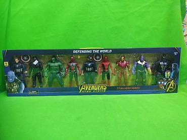 Набор фигурок Avengers Hero Series – Titan Hero Series, «Defending the at lalafo.kg Набор фигурок Avengers Hero Series – Titan Hero Series, «Defending the