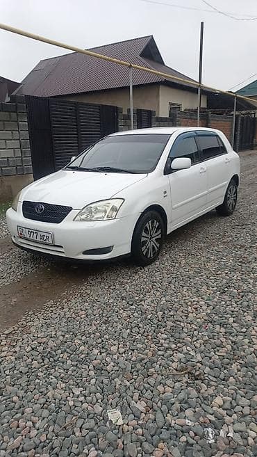 Toyota Corolla: 2002 г., 1.4 л, Механика, Бензин, Хэтчбэк