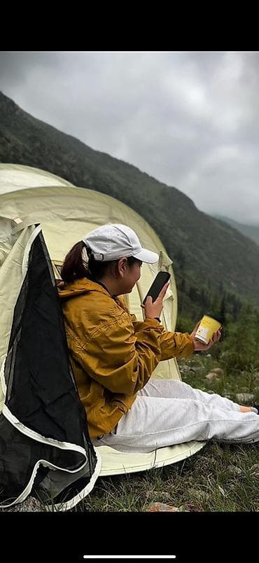 похода: Палатка WOLF WALKER быстросборная (pop-up), светло‑бежевая. - Тип — 1