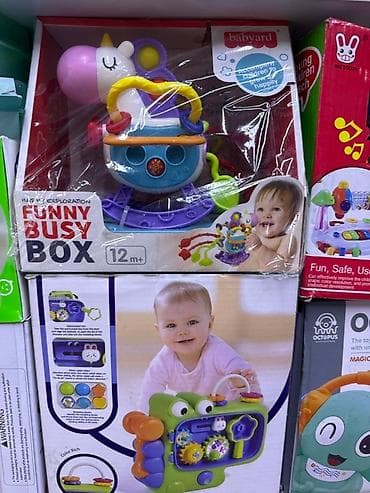 18 игрушки: Многофункциональный развивающий куб Activity Box, разработанный для — 3