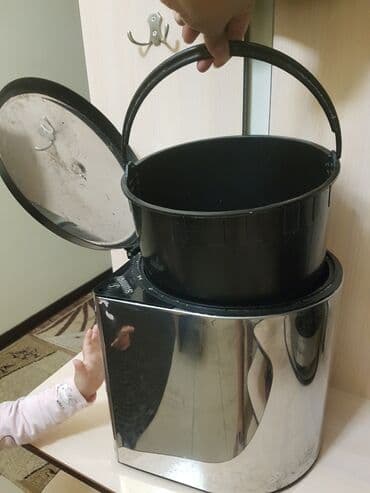 эко урны: Мусорное ведро в отличном состоянии. Производство Турция. Длина 25 см — 4