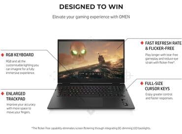 bit: Ноутбук, HP, 16 ГБ ОЗУ, Intel Core i7, 17.3 ", Новый, Игровой, память SSD — 12