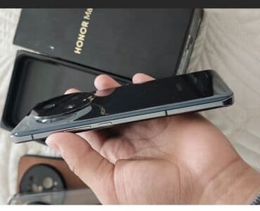 прочный телефон: Honor Magic 5 Pro, Б/у, 512 ГБ, цвет - Черный, 2 SIM — 10