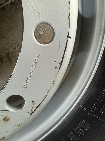Шиналар жана дисктер: Дөңгөлөктөр монтажда 295 / 80 / R 22,5, Жаңы, 1 даана, Жүк ташуучу унаалар/Автобустар, Темир — 4