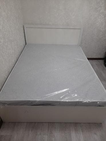 Эмерек: Эки кишилик керебет, Жаңы, Матрасы бар, узуну - 2000 см — 2