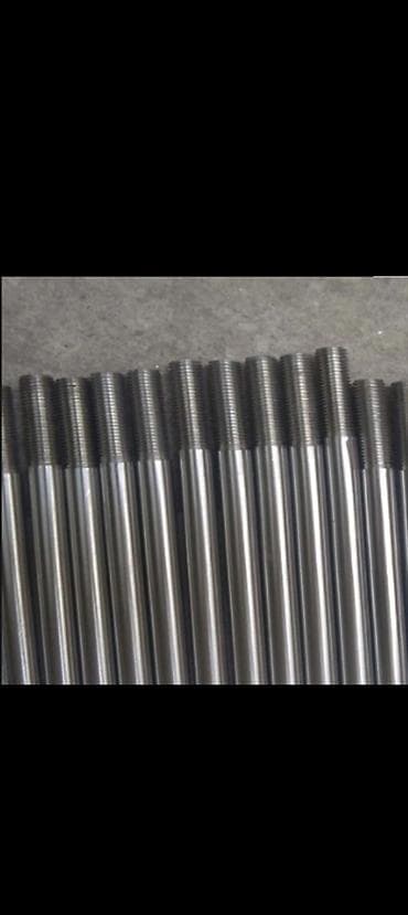 сварка алюминия: Пара червячных винтовых узлов (винт + бронзовые гайки/втулки) — 4