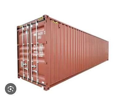 емкость для воды 10м3: Морской контейнер 40 футов (Dry Cube) - Тип: стандартный сухогрузный — 1