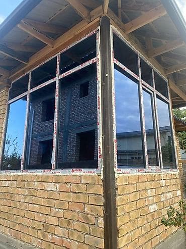 Буюртмага терезелер: Буюртмага пластик терезе, Терезе түрү: Панорамалык, Декоративдик өзгөчөлүктөрү: Башка өзгөчөлүктөр, Акы төлөнүүчү орнотуу, Бөлүп төлөө менен — 1