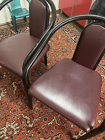 кухонные стульчики: Стул для кухни, Б/у, Железо — 1