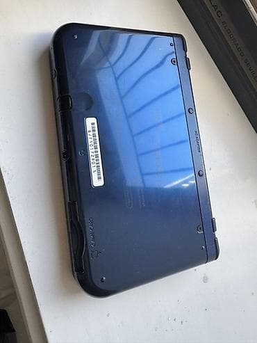 синяя тюрьма: New Nintendo 3DS LL (XL) Metallic Blue с комплектом (коробка, бумаги — 7
