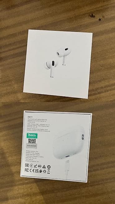 ace pro 2: Беспроводные вкладыши наушники, Hoco, Новый — 1