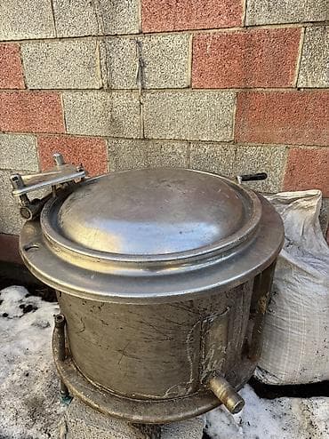 Пищеварочный Паровой котёл нержавейка 125 бочка ёмкость . отл