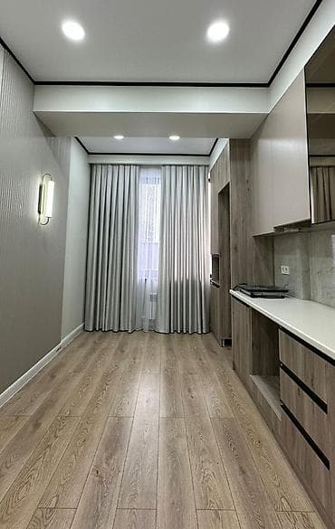 Недвижимость: 2 комнаты, 59 м², Асанбай мкр Элитка, 11 этаж, Евроремонт — 3