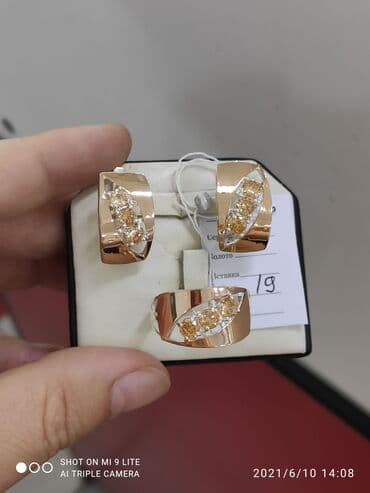 свадебные наборы ручной: Набор украшений, Проба 925, Женские, Новый — 7