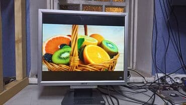 acer lcd monitor al1716: Монитор, Acer, Колдонулган, 17" - 18" — 1