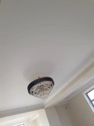 натяжные потолки бишкек фото цены: Натяжной потолок Глянцевое, Матовое, 3D потолки Бесплатный замер, Гарантия, Монтаж — 12