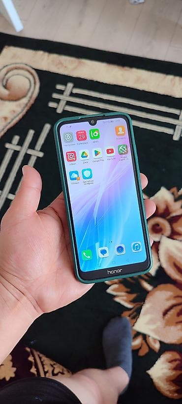 huawei mate 80: Honor 8A Pro, Б/у, 64 ГБ, цвет - Черный, 2 SIM — 4