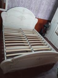 диваны бу ош: Эки кишилик керебет, Колдонулган, Without a mattress, узуну - 200 см — 2