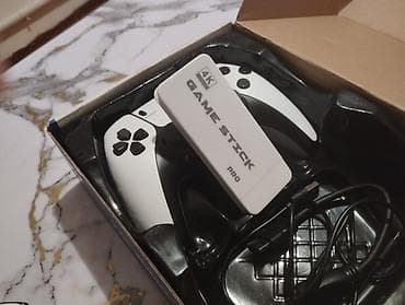 Видео оюндар жана приставкалар: Игровая приставка Game Stick Pro 4K (2.4G Wireless) Комплектация: - — 3