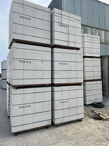 Кирпич, строительные блоки: Газобетонные блоки и кладочные смеси Описание: - Газобетонные блоки — 2