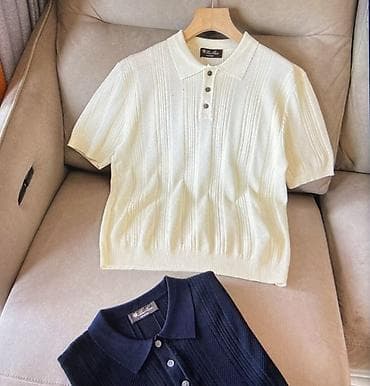 рубашка фиолетового цвета: Мужская рубашка, L, XL, Loro Piana, Новый, Самовывоз, Бесплатная доставка, Платная доставка — 10