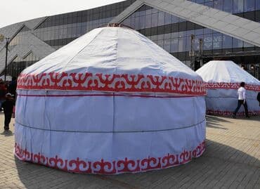 где можно купить палатку для отдыха: Аренда юрты, Каркас Металлический, 85 баш — 2
