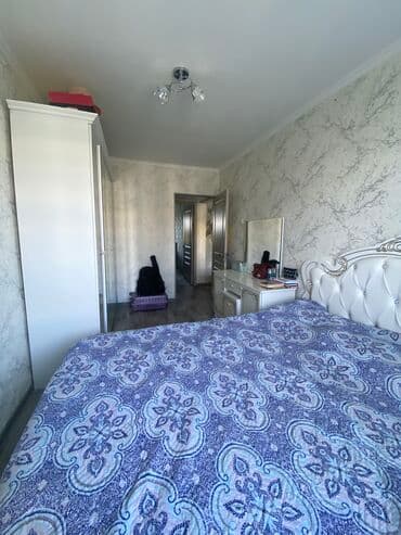 бишкек квартира жер уй: 3 бөлмө, 61 кв. м, 105-серия, 5 кабат — 10