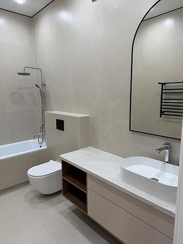 14: 3 комнаты, 82 м², Асанбай мкр Элитка, 9 этаж, Дизайнерский ремонт — 9